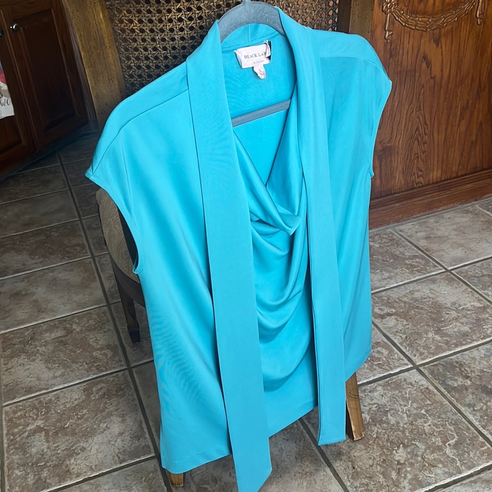 Chicos Teal Pantsuit
